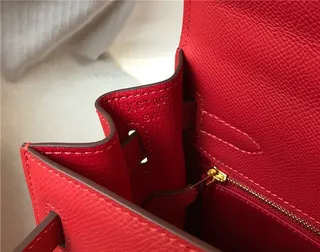 Hermès Kelly Mini 黑色皮革 金色五金配件 托特包 21