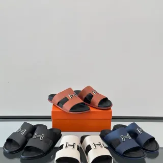 Hermès Oran 双带拖鞋