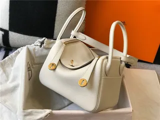 Hermès Picotin Lock অফ-হোয়াইট পেবল লেদার টোট ব্যাগ 9