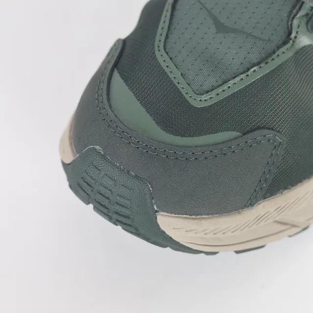 Hoka أخضر عسكري بيج عالي الارتفاع GORE-TEX مبطن أحذية مشي 5