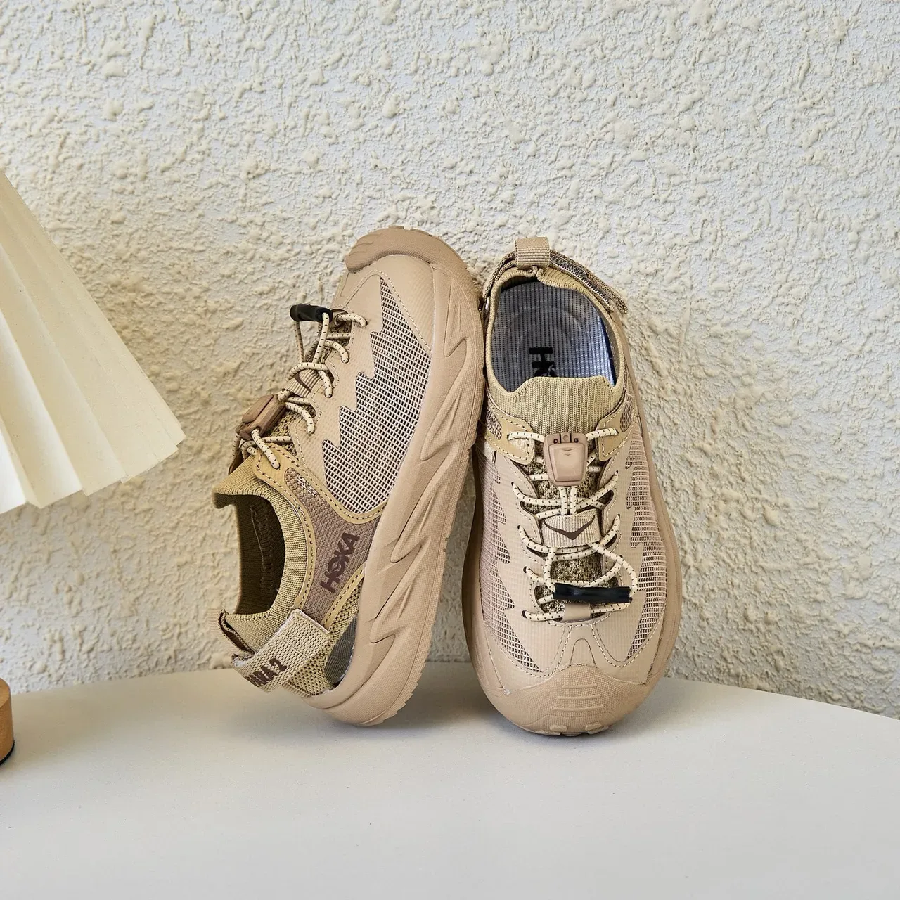 Hoka Preto Cinza Malha Superior Sola de Borracha Esculpida Tênis Lifestyle 5