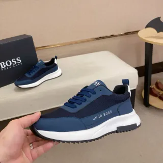 Hugo Boss Chaussures Chunky Bleu Marine
