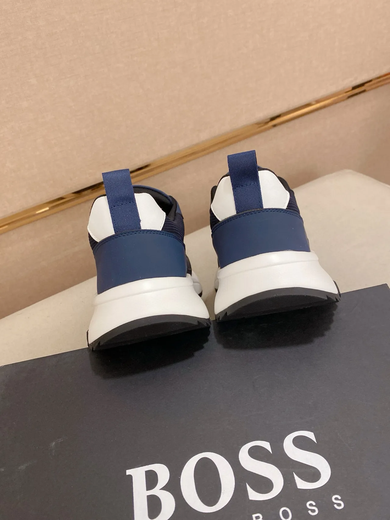 Hugo Boss Tênis Chunky Azul Marinho 7