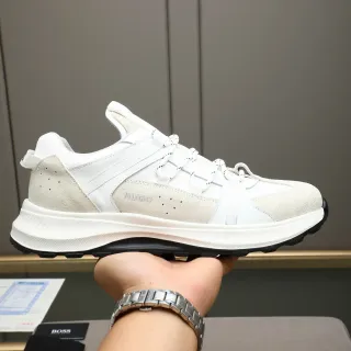 Hugo zapatilla lifestyle blanco y beige