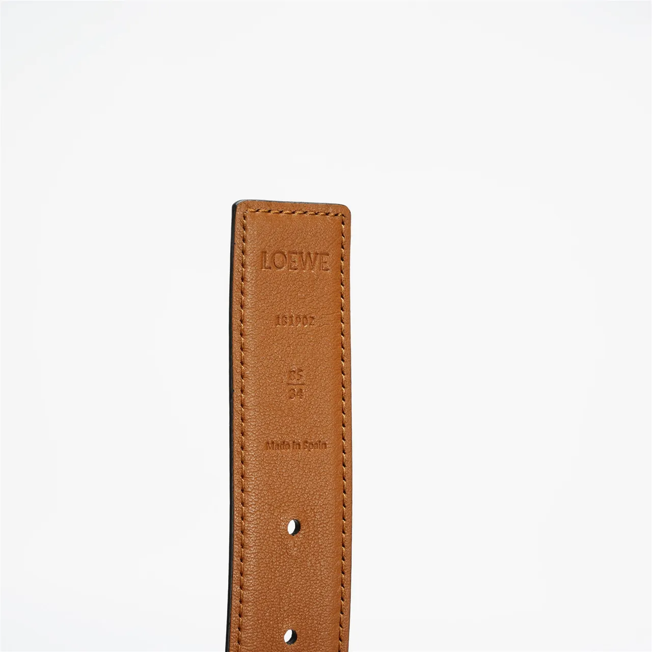 Loewe Anagram Tan Ceinture en cuir 7