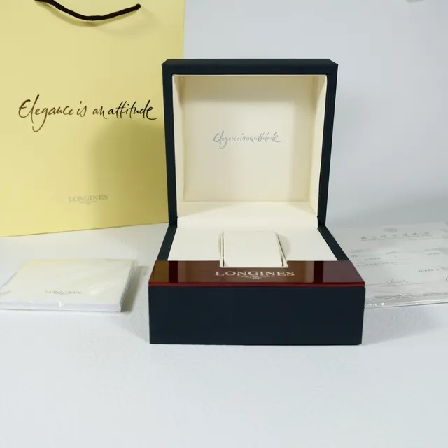 Longines Flagship Automatic White Dial Brown Leather Strap Mechanical Watch 2