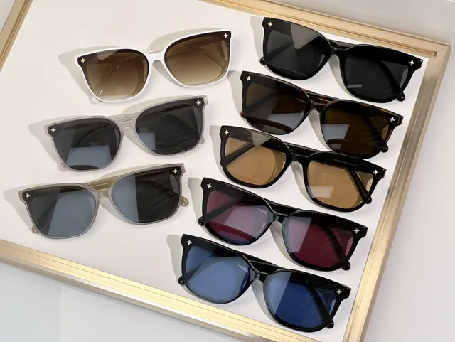 Louis Vuitton Black Blue Rectangular Acetate Frame Gradient Lenses Sunglasses 2