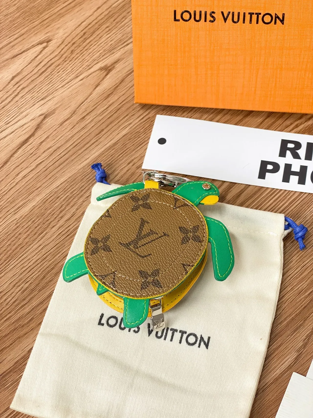 Louis Vuitton Brown Yellow Turtle-Shaped Monogram Canvas Crossbody Bag 10