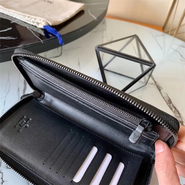 Louis Vuitton Embossed Monogram Black Long Wallet 2
