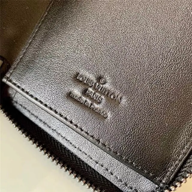 Louis Vuitton Embossed Monogram Black Long Wallet 4
