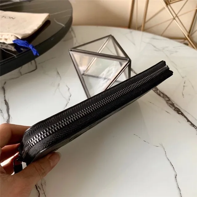 Louis Vuitton Embossed Monogram Black Long Wallet 7