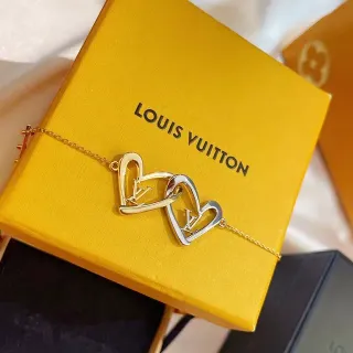سوار Louis Vuitton قلب متشابك ثنائي اللون