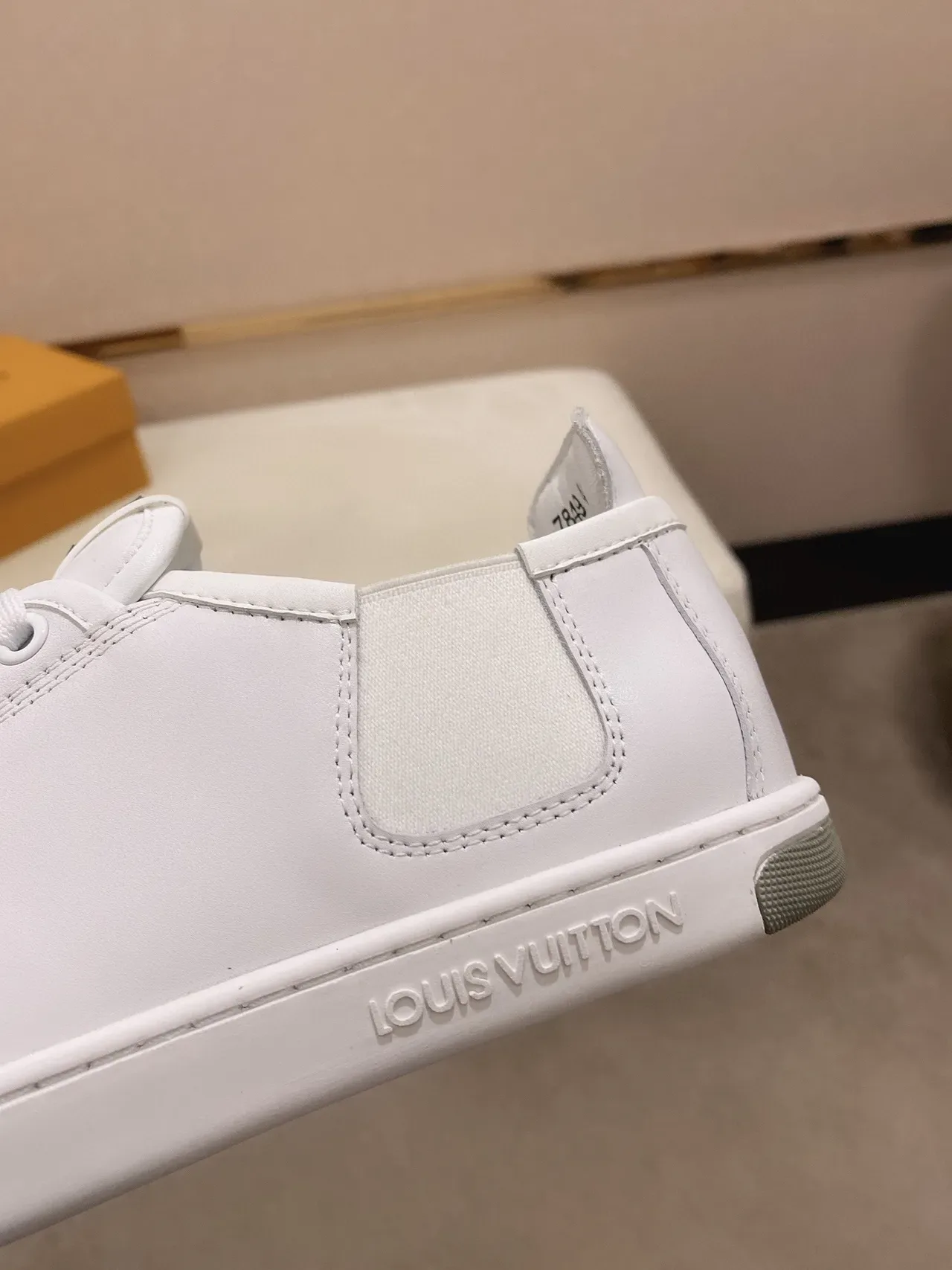 Louis Vuitton LV Trainer White Gray Leather Low-Top Lifestyle Sneakers 5
