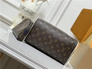 Louis Vuitton Monogram Canvas Dual Pouch Set Handbags 4