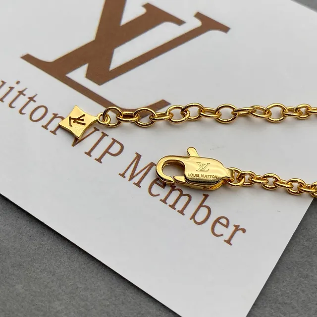 Louis Vuitton Multi-Charm Bracelet Gold Chain Bracelet 4