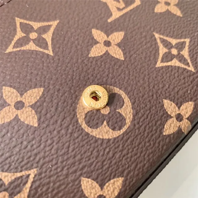 Louis Vuitton Multi Pochette Accessoires भूरा आर्मी ग्रीन Monogram Canvas पलटा बंद मेसेंजर बैग 2