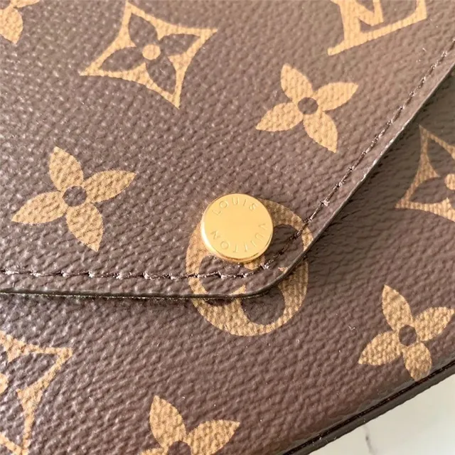 Louis Vuitton Multi Pochette Accessoires भूरा आर्मी ग्रीन Monogram Canvas पलटा बंद मेसेंजर बैग 16