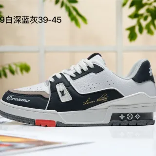 Louis Vuitton Run Away Blancas Deep Navy Gris Sneakers Lifestyle