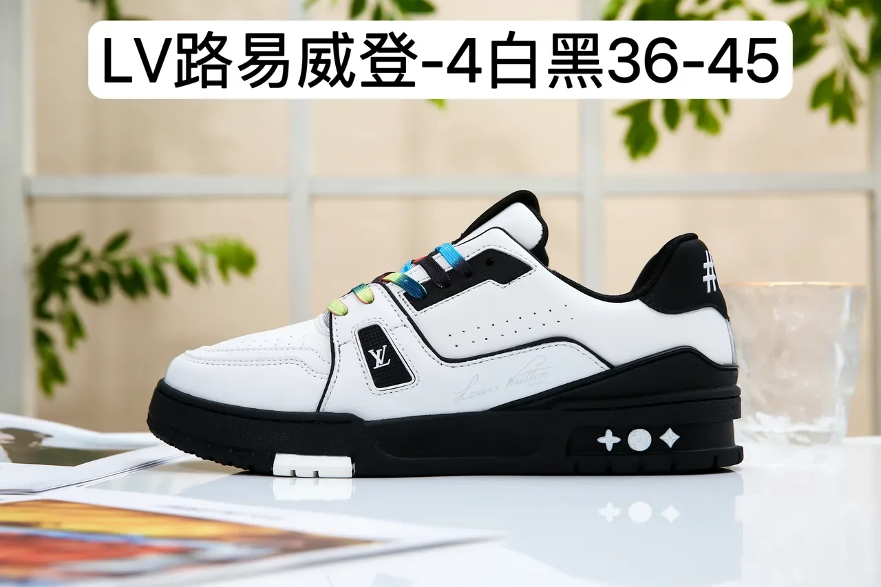 Louis Vuitton Run Away Branco Deep Navy Cinza Sneakers Lifestyle 18
