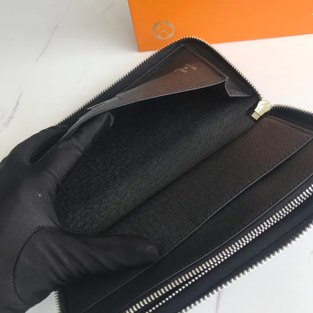 Louis Vuitton Zippy Wallet Damier Graphite portefeuille long 5