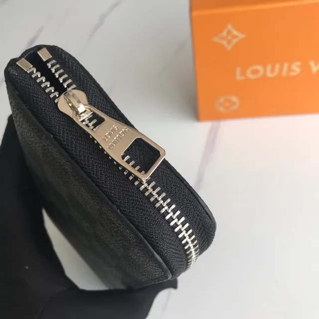 Louis Vuitton Zippy Wallet Damier Graphite portefeuille long 6