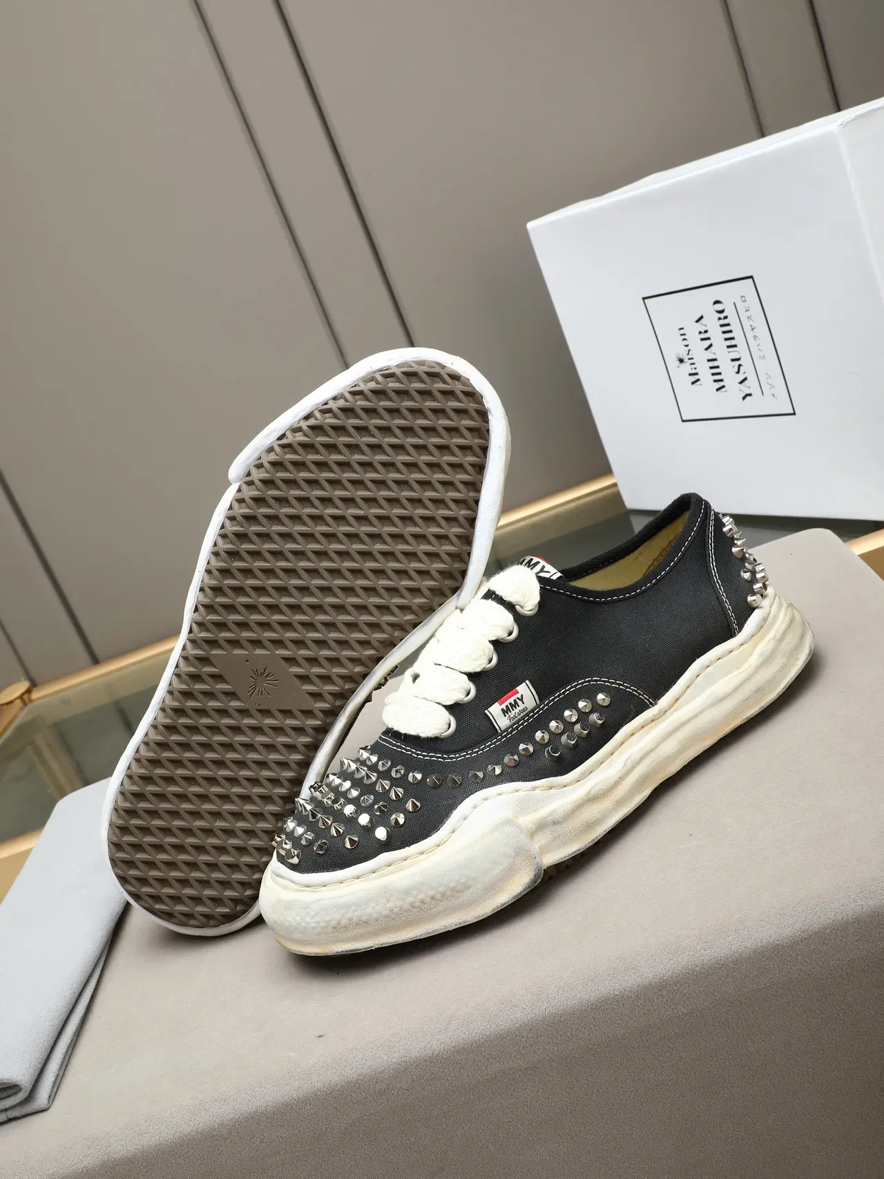 MMY Studded Canvas Low-Top Lifestyle Sneaker 5