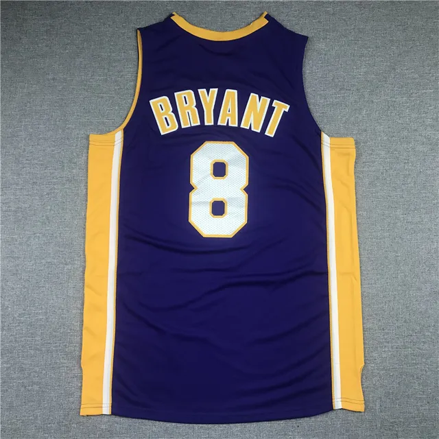 Mitchell & Ness Hardwood Classics 2000-01 Kobe Bryant Lakers बैंगनी सोने की जर्सी 2