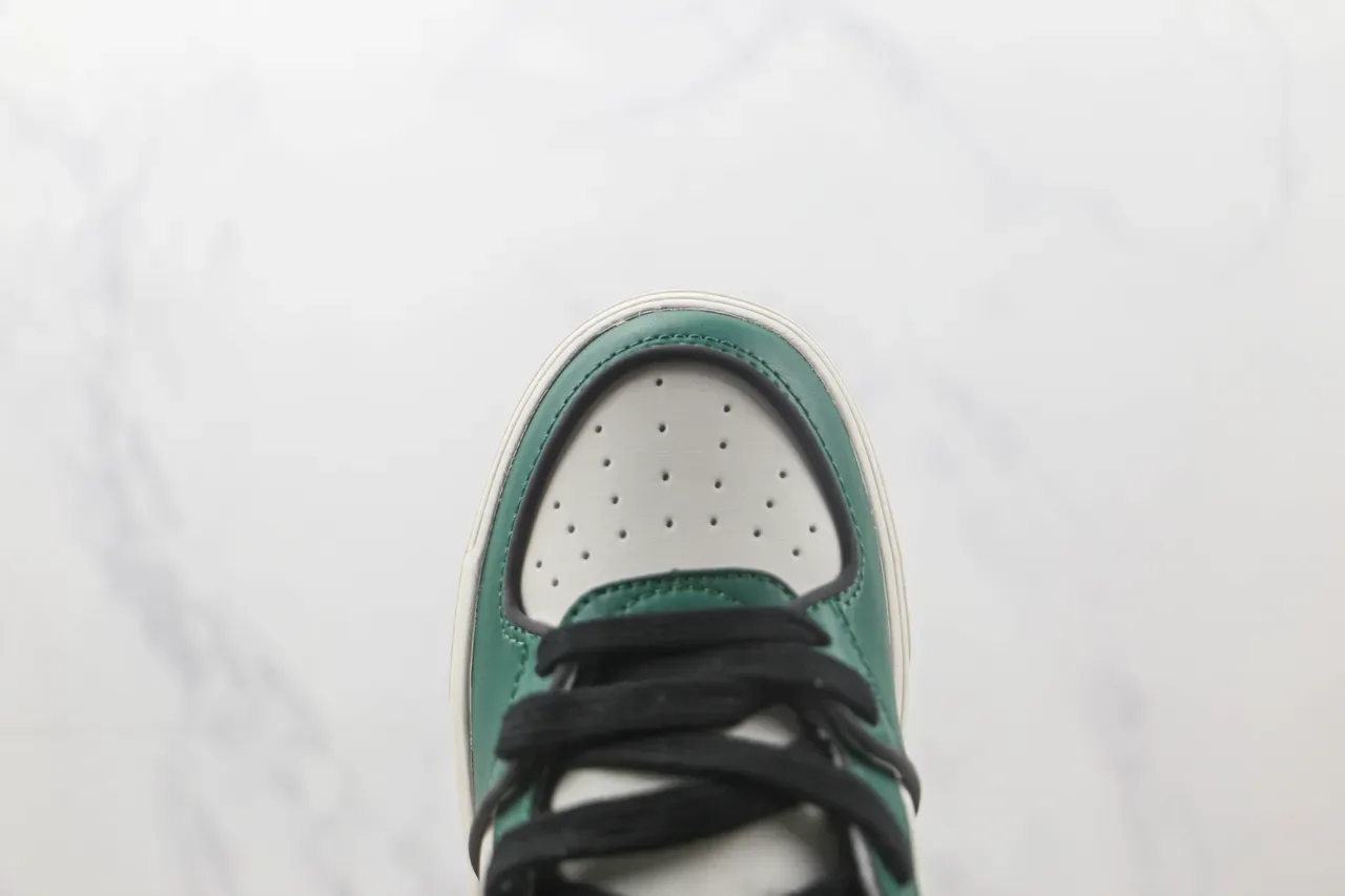 Mitchell & Ness NY Yankees High Top Verde Branco Preto Lifestyle Sneakers 6