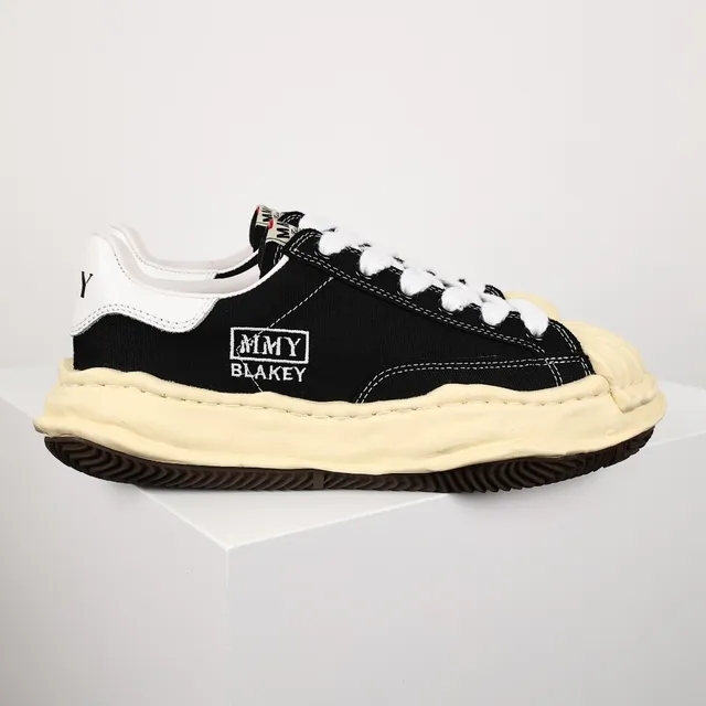 MM6 Maison Margiela কালো ক্রিম লেয়ার্ড ফোম লাইফস্টাইল স্নিকার্স 3