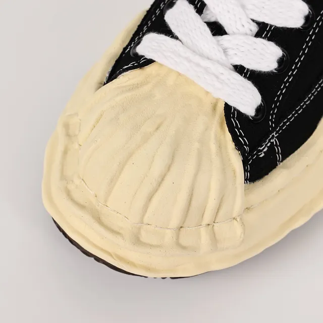 MM6 Maison Margiela কালো ক্রিম লেয়ার্ড ফোম লাইফস্টাইল স্নিকার্স 5