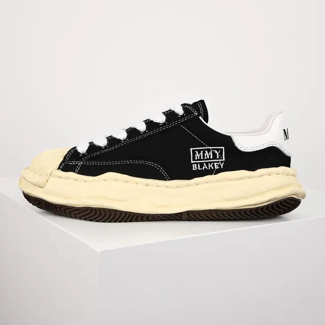 MM6 Maison Margiela কালো ক্রিম লেয়ার্ড ফোম লাইফস্টাইল স্নিকার্স 9