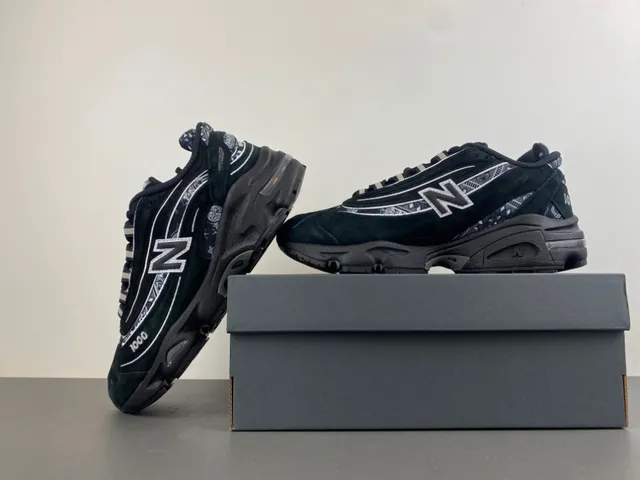 New Balance 1000 काला Paisley Print লাইফস্টাইল স্নিকার্স 14