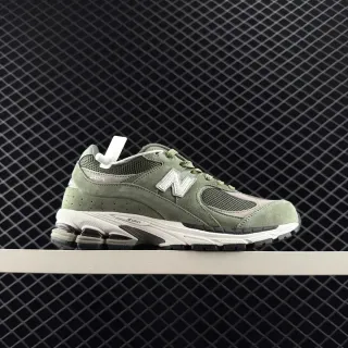 New Balance 2002R অলিভ গ্রিন সুয়েড এবং মেশ লাইফস্টাইল স্নিকার
