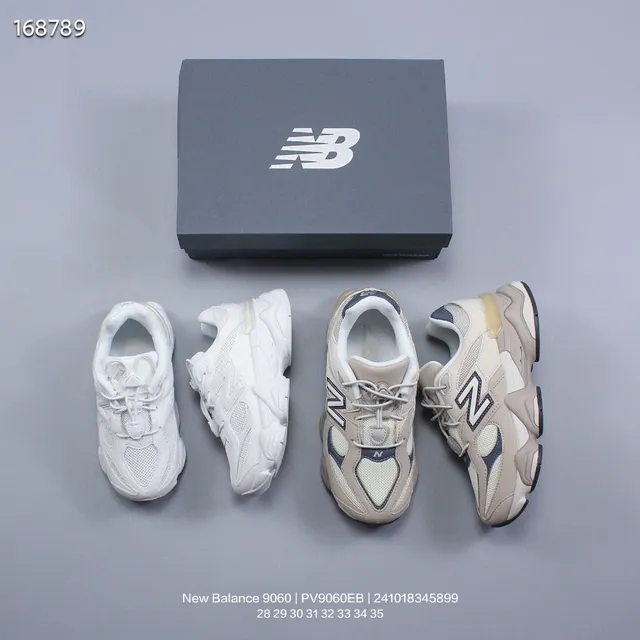 New Balance 9060 beige gris marine sneakers chunky 21