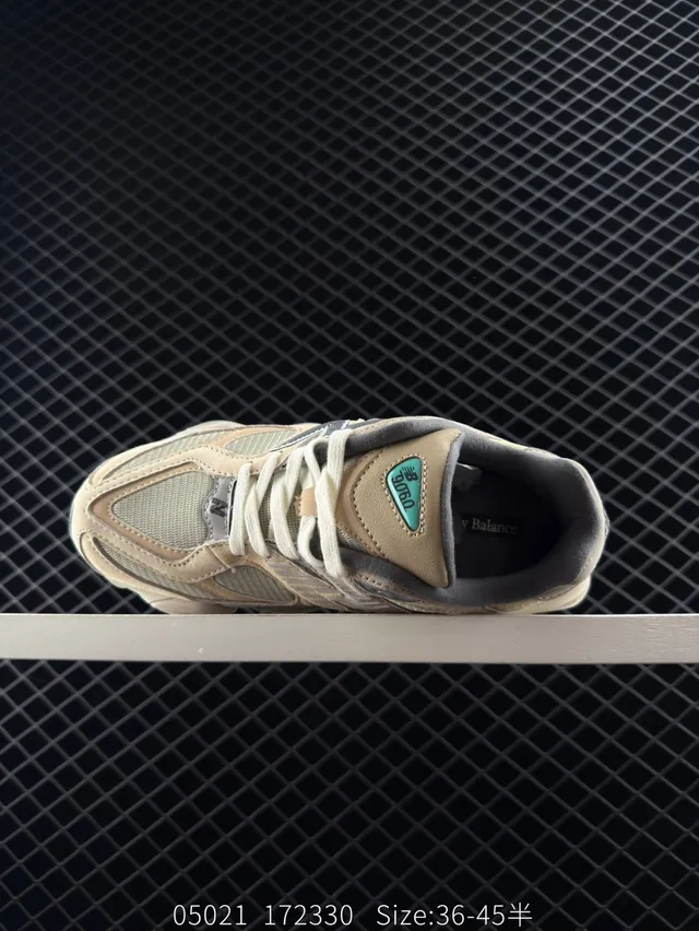 New Balance 9060 zapatillas con suela gruesa beige y amarillo 5