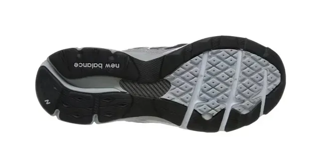 New Balance 990 رمادي بحري سويد وميش أعلى كعب سميك متعدد الطبقات أحذية رياضية أسلوب الحياة 2