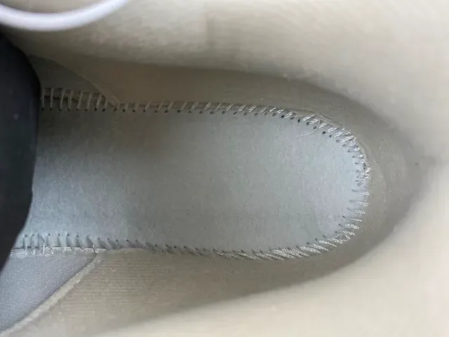 New Balance بيج أبيض شبكي و سويد الجزء العلوي رغوة كثافة مزدوجة وسادة وسطية حذاء أسلوب حياة 8