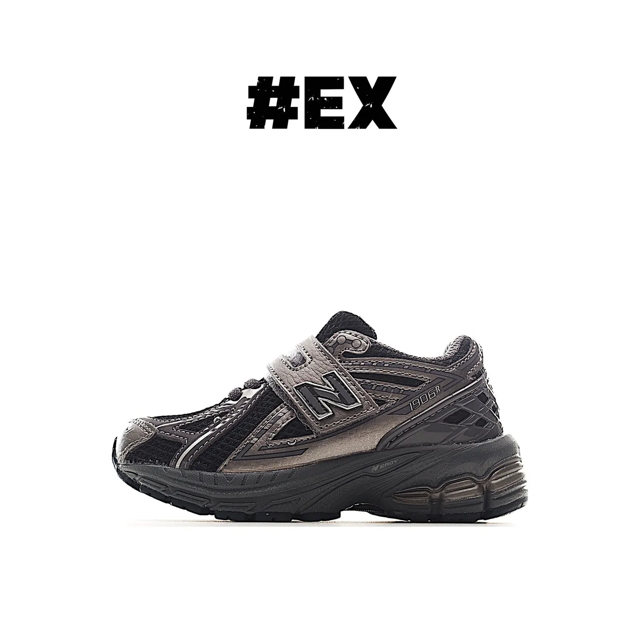 New Balance أحذية جري رمادي وردي شبكي اصطناعي 16