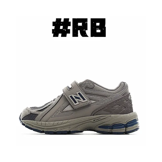 New Balance أحذية جري رمادي وردي شبكي اصطناعي 19