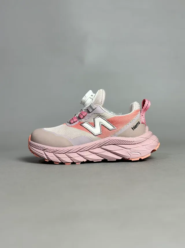 New Balance Hiero গোলাপি বেইজ চাঙ্কি স্নিকার্স 8