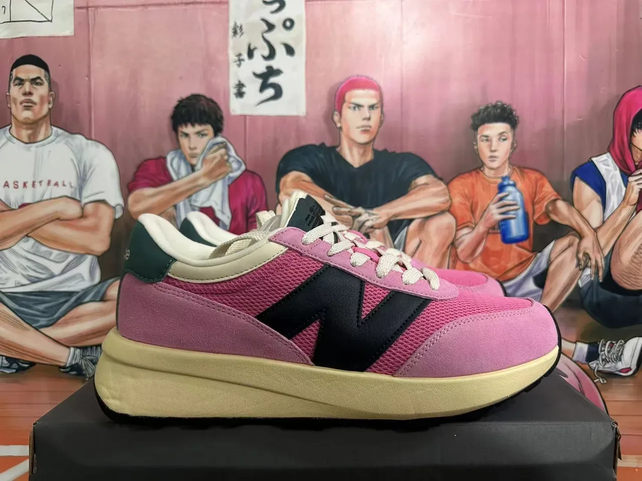 New Balance U370 Pink Black Retro Runner Lifestyle Sneakers 4