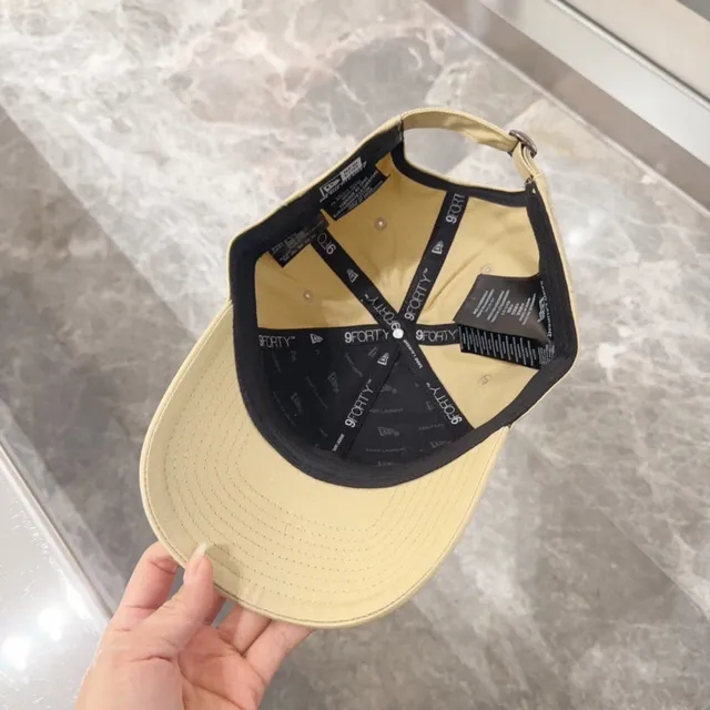New Era 9FIFTY Snapback Boné de beisebol bege 4