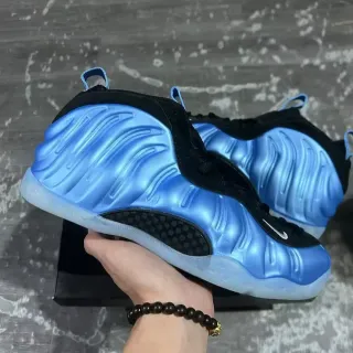 Nike Air Foamposite One Zapatillas Lifestyle Azul Metálico Negro