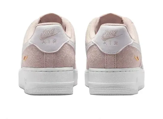 Nike Air Force 1 Tênis Lifestyle de Camurça Rosa Poeira 3