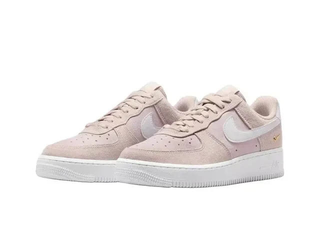 Nike Air Force 1 Tênis Lifestyle de Camurça Rosa Poeira 5