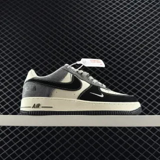 Nike Air Force 1 Low x The North Face أسود، أوف وايت، رمادي حذاء أسلوب حياة رياضي