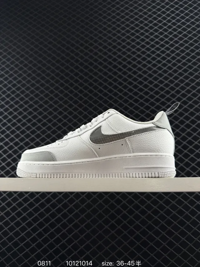 Nike Air Force 1 Off-White Teal Orange Lifestyle Sneakers 3