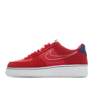 Nike Air Force 1 أحمر بحري أبيض نمط حياة حذاء رياضي