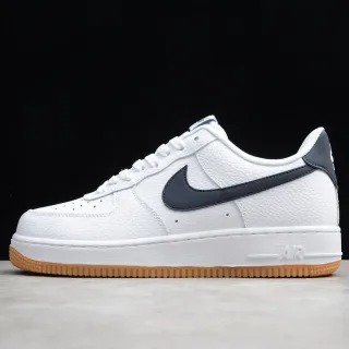 Nike Air Force 1 أبيض بحري صمغ نمط حياة أحذية رياضية