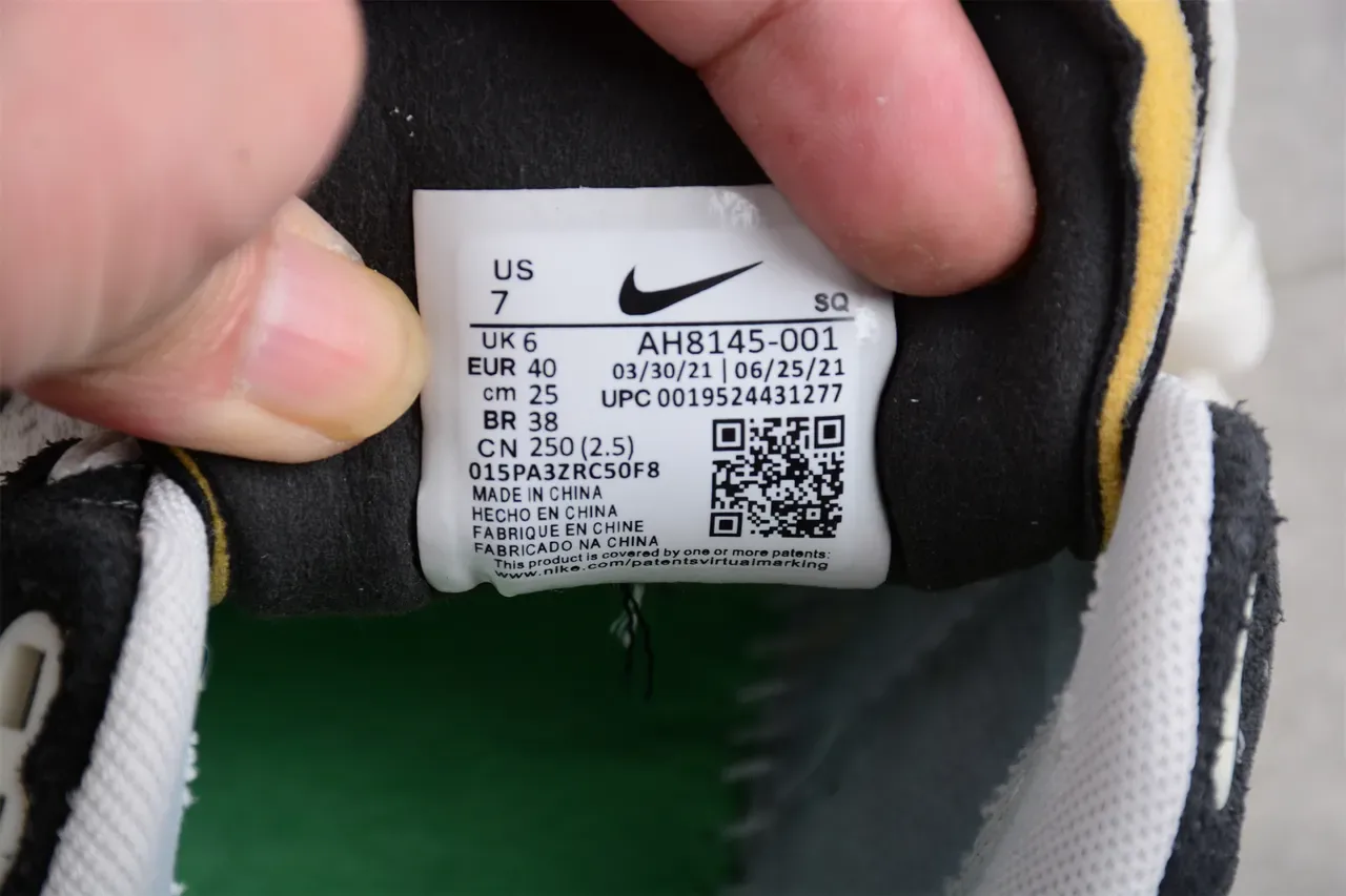 Nike Air Max 1 Off-White e Cinza Tênis Lifestyle 3